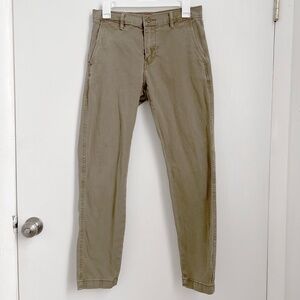 Levi's XX Chino Men's Pants Standard Taper Fit 29 Waist 32 Length Olive Green
